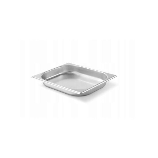 Tava Hendi Gastronorm GN 1/2 40 mm 2 litri, gama Budget Line, otel inoxidabil