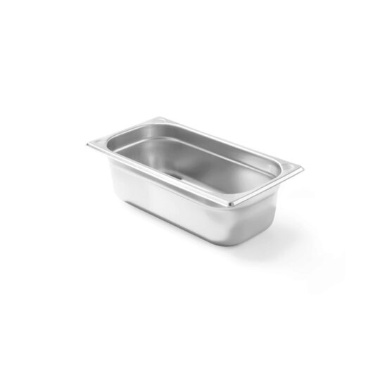 Tava Hendi Gastronorm GN 1/3 40 mm 1,5 lt - gama Profi Line, otel inoxidabil