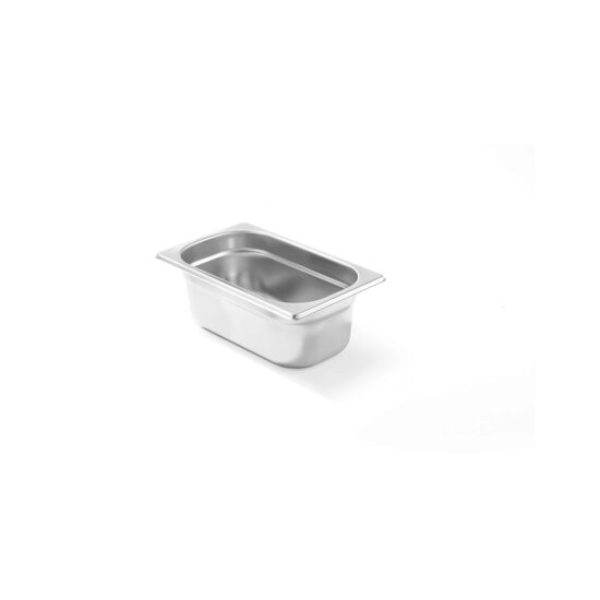 Tava Hendi Gastronorm GN 1/4 100 mm 2.7 litri - gama Profi Line, otel inoxidabil