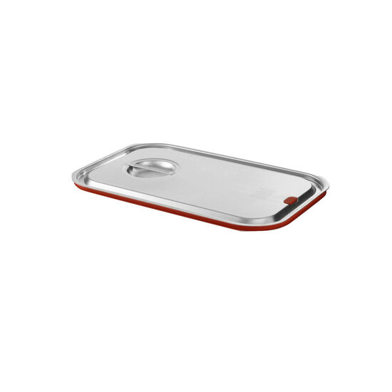 Capac Gastronorm cu banda siliconata GN 1/1 - gama Hendi Kitchen Line, inox