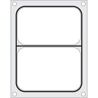 Matrita sigilare pentru doua recipiente 178x113 mm