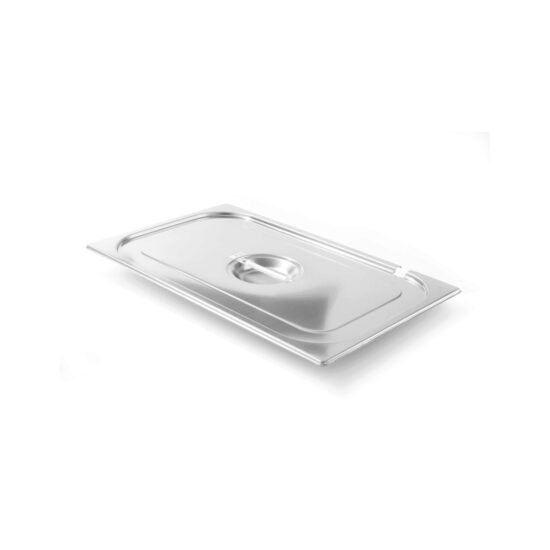 Capac Hendi Gastronorm cu fanta lingura servire GN 1/6 - gama Kitchen Line, otel inoxidabil