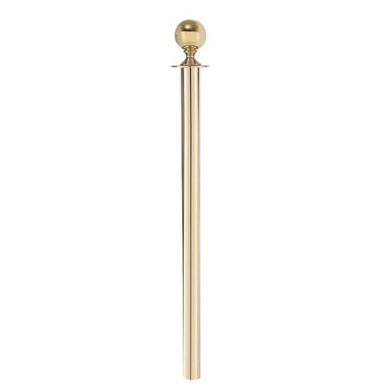 Stalp de delimitare Hendi, auriu, finisaj tip oglinda, inox, ø51x935mm – BAZA NU ESTE INCLUSA