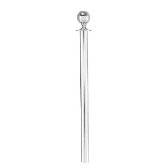 Stalp de delimitare Hendi, argintiu, finisaj tip oglinda, inox, ø51x935mm – BAZA NU ESTE INCLUSA