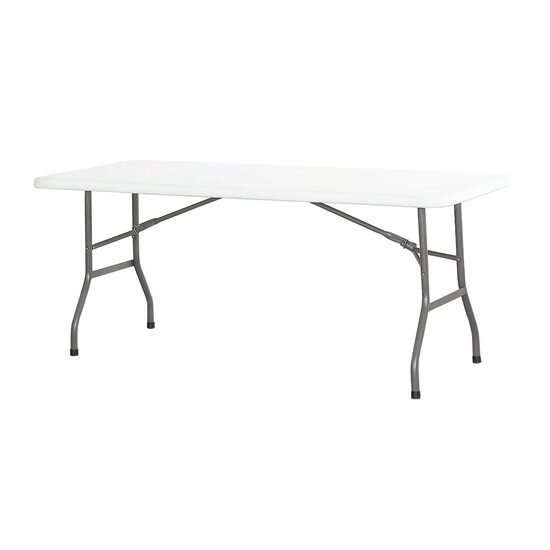 Masa pentru bufet pliabila, HDPE, cadru metalic, 1800x740x(H)740mm Hendi