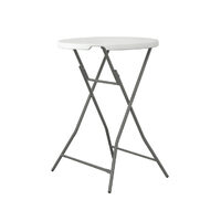 Masa bar, blat polietilena, dimensiuni 800x(H)1100 mm