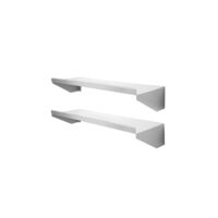 Raft metalic suspendat dublu, Inox, 1000x300 mm Revolution by Hendi