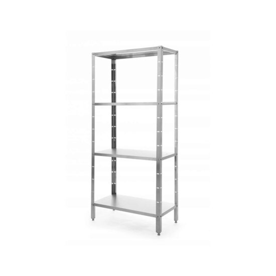 Raft inox Revolution, 4 polite, capacitate 50kg/polita, 1000x500x(h)1800mm