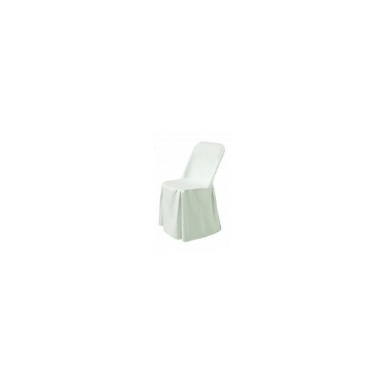 Husa scaun, Alb, 540x440x(H)840 mm 100% Poliester Hendi