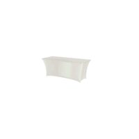 Fata de masa tip husa pentru masa bufet dreptunghiulara, 1830x760x(H)730 mm Alb, Hendi