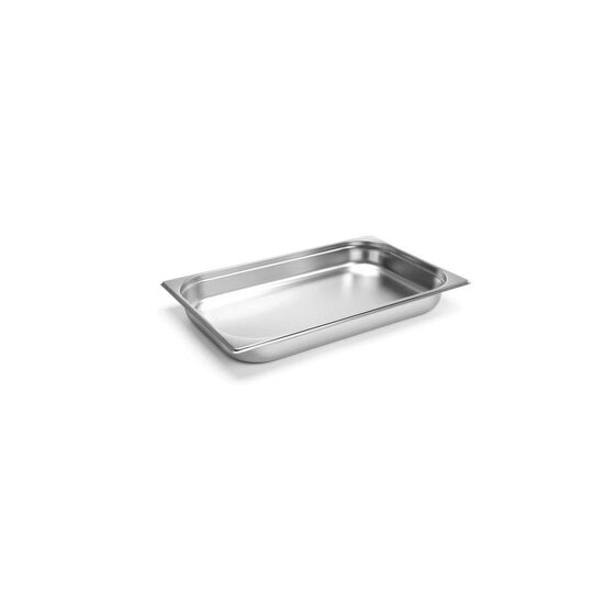Tava gastronorm GN 1/1 din inox 18/10, 530x325xH65 mm Revolution by Hendi rezistenta la temperaturi  de la -40 C pana la 300 C