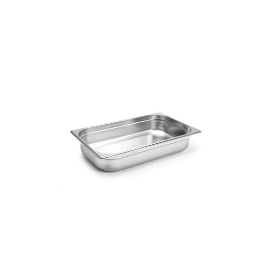 Tava gastronorm GN 1/1 din inox 18/10, 530x325x100 mm Revolution by Hendi rezistenta la temperaturi -40 C pana la 300 C