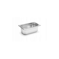 Tava gastronorm GN 1/4 din inox 18/10, 265x162xH100 mm Revolution by Hendi rezistenta la temperaturi -40 pana la 300C