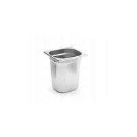 Tava gastronorm GN 1/6 din inox 18/10, 176x162xH200 mm Revolution by Hendi rezistenta la temperaturi -40? pana la 300?C