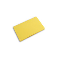 Tocator galben 600x400x18 mm, respecta normele de igiena HACCP, polietilena HDPE 500, Hendi, cu 2 fete pentru taiat