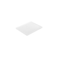 Tocator alb, 26.5x32.5x(H)1.2 cm - GN1/2, cu sant de scurgere, polietilena HDPE 500, respecta normele de igiena HACCP, Hendi