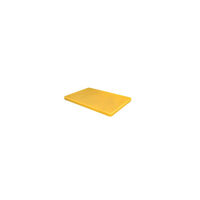 Tocator universal galben, 265x325x(H) 9 mm, Hendi, polietilena HDPE, ambele parti potrivite pentru taiere, potrivit si la uz profesional