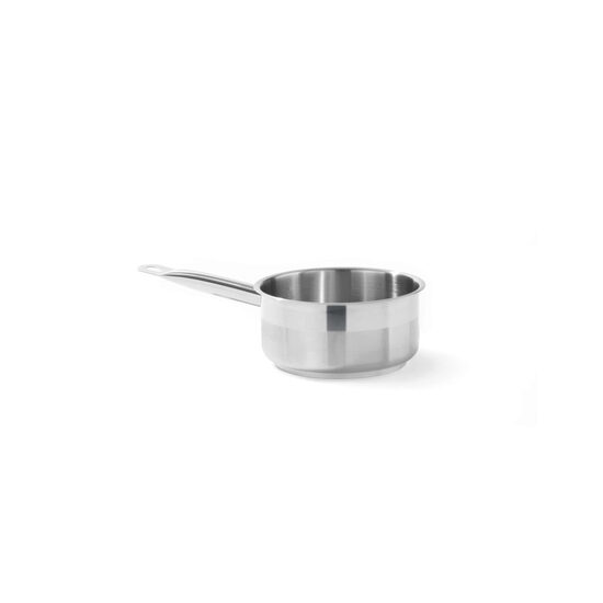 Cratita cu coada, 3 Lit, 20 cm diametru x 9 cm inaltime, inox, gama Hendi Profi Line