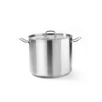 Oala cu capac, 2 Lit, 16 cm diametru x11cm inaltime , inox, gama Hendi Profi Line, potrivita si pt uz profesional