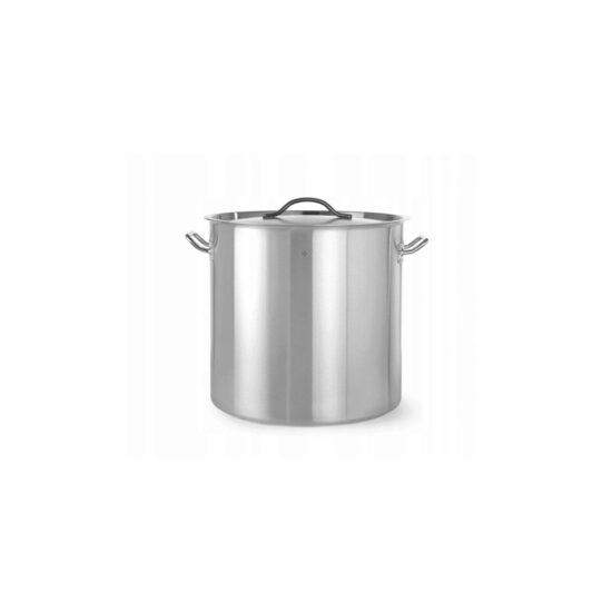 Oala inalta profesionala Revolution by Hendi cu capac Inox 98 L, 500x500 mm