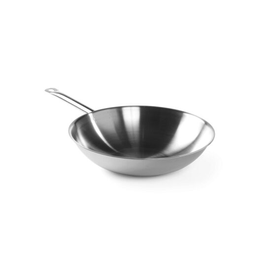 Tigaie wok fara capac, Hendi, ø360x(H)90mm