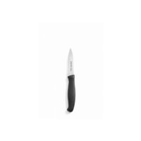 Cutit pentru decojire fructe, legume, Hendi, model ascutit, lama inox, maner polipropilena, lungime 190 mm