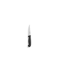 Cutit universal, lama zimtata din inox de 10 cm, lungime cutir 20,5 cm, maner negru, Hendi