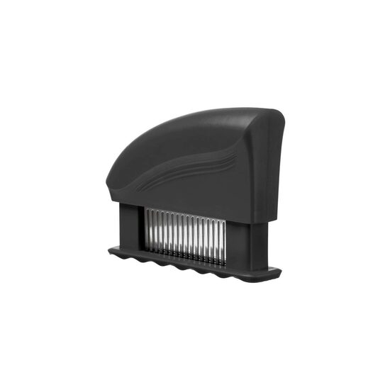 Dispozitiv fragezire carne Hendi, cu 51 lame, otel inoxidabil 18/8, plastic ABS, Negru, 15x4.2x11.8 cm