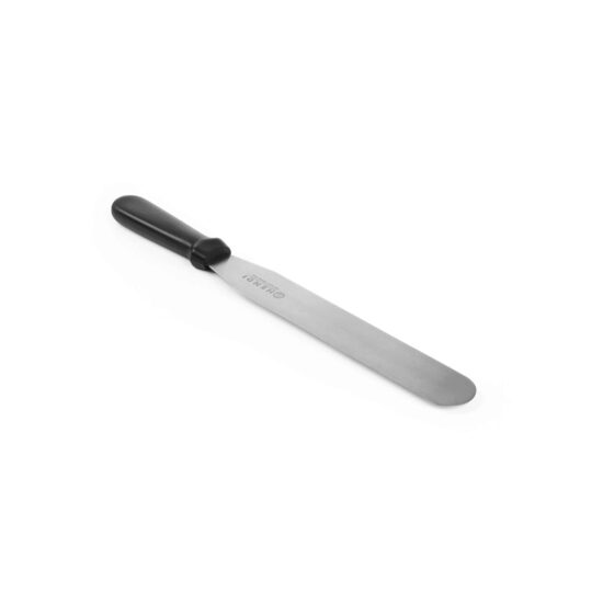 Spatula patiserie si omlete, 250x39 mm, inox cu maner polipropilena, Hendi