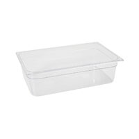 Tava Hendi Gastronorm GN 1/1 200 mm, 28 lt, policarbonat transparent, rezistenta  la temperatura -40 gr. Celsius/ 110 gr. Celsius