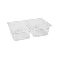 Tava Hendi Gastronorm GN 1/2 100 mm 6.5 lt - policarbonat transparent