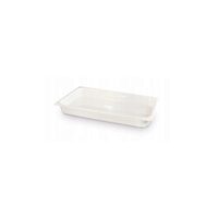 Tava profesionala Gastronorm 1/1 policarbonat alb 65 mm inaltime, Hendi