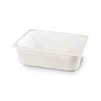 Tava profesionala Gastronorm 1/2 policarbonat alb, 4 litri, 65 mm inaltime, Hendi