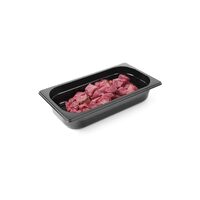 Tava profesionala Gastronorm 1/3 policarbonat negru  7.8litri, 325x176x(H)200 mm Hendi