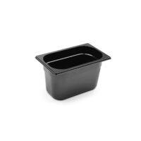 Tava Hendi Gastronorm GN 1/4 100 mm 2.8 lt - policarbonat negru