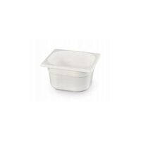 Tava gastronorm GN 1/6 din policarbonat, Hendi, 1 litru, 176x162x65(h)mm rezistenta la temperaturi -40 pana la 110 C