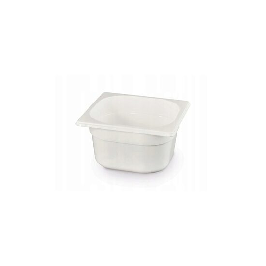 Tava gastronorm GN 1/6 din policarbonat, Hendi, 1 litru, 176x162x65(h)mm rezistenta la temperaturi -40 pana la 110 C