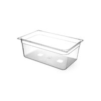 Tava Hendi Gastronorm GN 1/1 100 mm 14 lt,  TRITAN free BPA, rezistenta la temperatura -40 gr. Celsius/ 90 gr. Celsius
