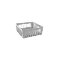 Cos universal pentru masina de spalat vase, Hendi, 400x400x(H)150 mm, ideal pentru spalarea paharelor