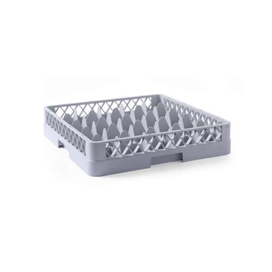 Cos universal pentru masina de spalat vase, polietilena, Gri Hendi 36 compartimente, 500x500x(H)104 mm