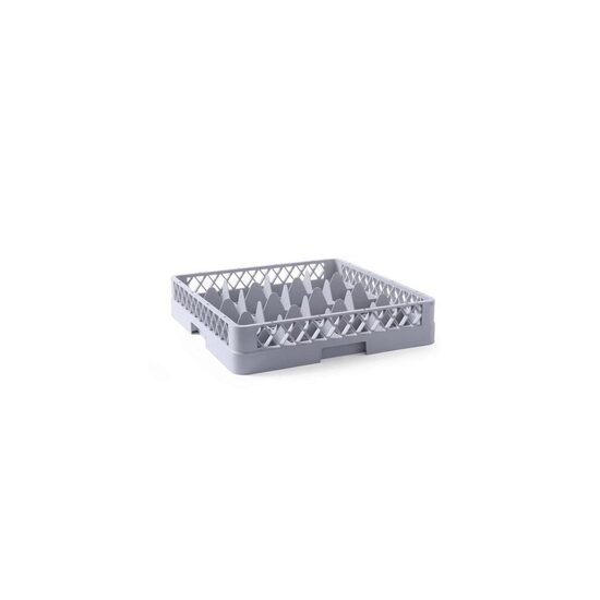 Cos universal pentru masina de spalat vase, polietilena Hendi, Gri 500x500x(H)104 mm