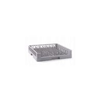Cos universal pentru masina de spalat vase polietilena Hendi, Gri 500x500x(H)100 mm