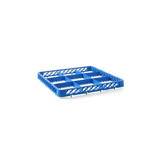 Cos universal pentru masina de spalat vase, polietilena Hendi, Albastru 500x500x(H)45 mm