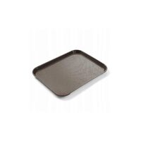 Tava servire fast food maro din polipropilena Hendi 265x345x(h)20 mm