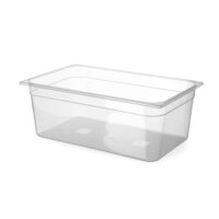 Tava Hendi Gastronorm GN 1/1 150 mm 21 lt , polipropilena, rezistenta  la temperatura -40 gr. Celsius/ 80 gr. Celsius