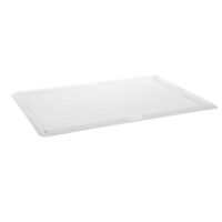 Capac pentru cutii de aluat pizza Polipropilena Alb 600x400 mm