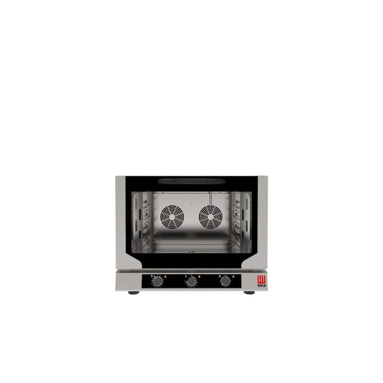 Cuptor electric, mixt cu aburi, control electromecanic, GN1/1, Tecknoeka, 6,4 kW/400 V, 784x752x(H)634 mm