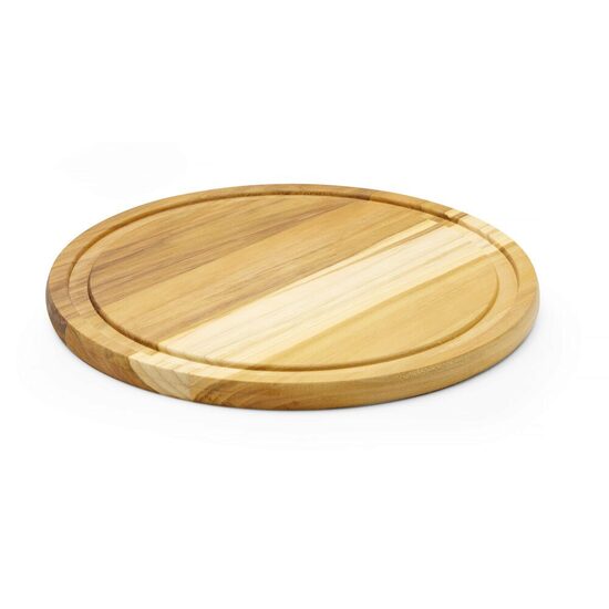 Tocator rotund din lemn de tec,Hendi, dreptunghiulara Churrasco, Tramontina, 260x(H)15mm 