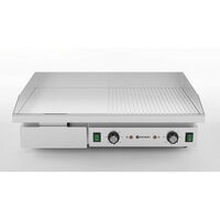 Gratar neted si striat, HENDI, Budget Line, 400V/4400W, 720x460x(H)241mm