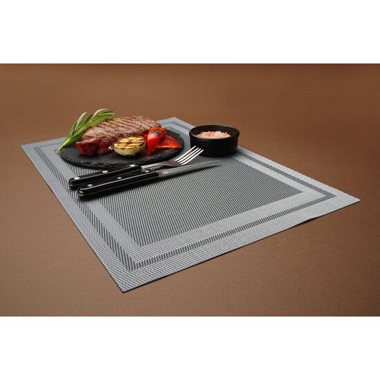Suport anti alunecare pentru farfurie,Hendi, 450x300 mm,design 165,set de 6 buc